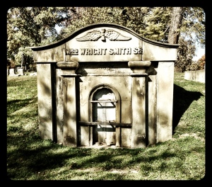 One of the few mausoleums.